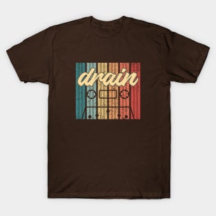 drain cassette retro vintage T-Shirt